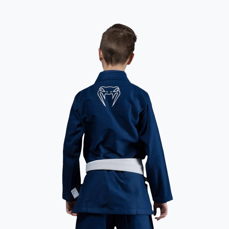 Kimono da jiu-jitsu brasiliano per bambini Venum Contender navy blue 7