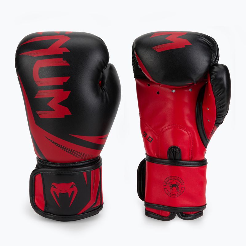 Guanti da boxe Venum Challenger 3.0 rosso/nero 03525-100 3