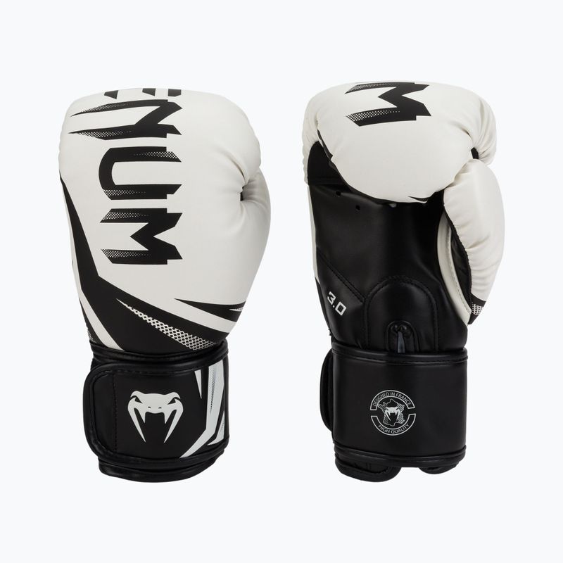 Venum Challenger 3.0 guantoni da boxe bianchi e neri 03525-210 3