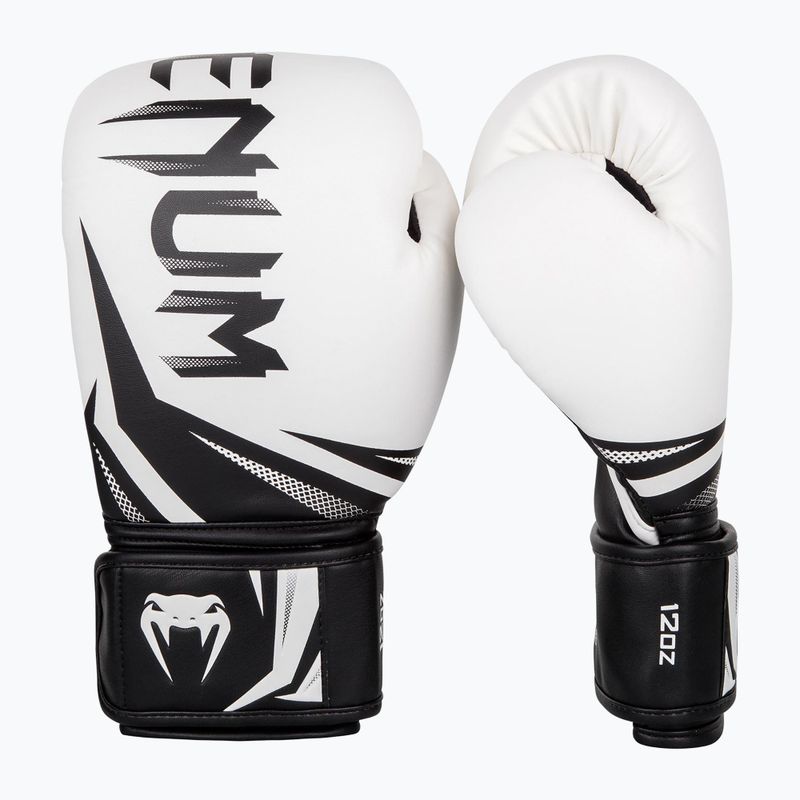 Venum Challenger 3.0 guantoni da boxe bianchi e neri 03525-210 6