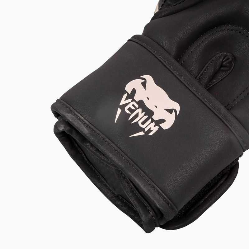 Guantoni da boxe Venum Dragon's Flight nero/sabbia 9