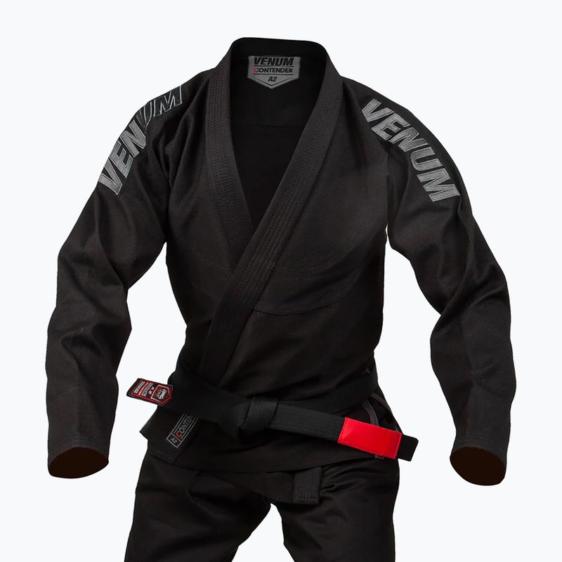 GI per Brazilian jiu-jitsu Venum Contender Evo BJJ nero VENUM-03738-001-A4 3