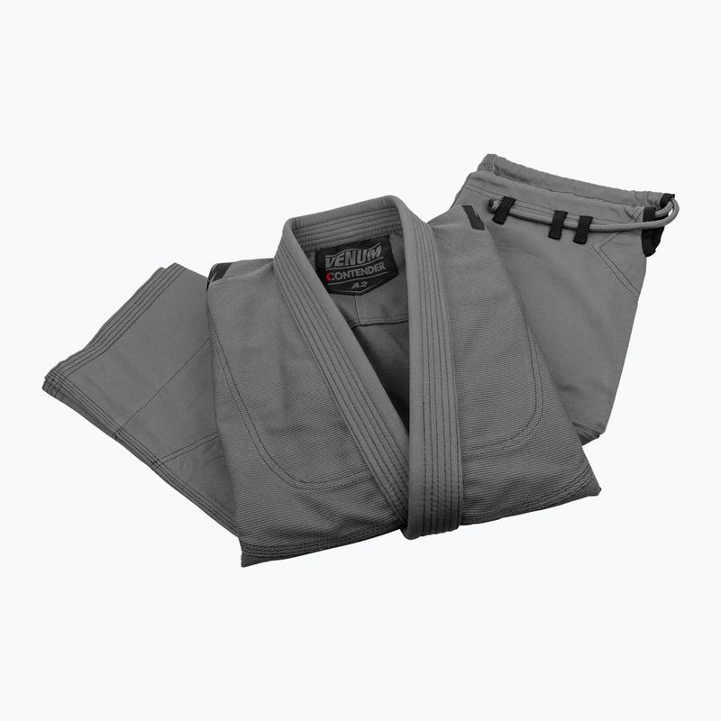 GI per Brazilian jiu-jitsu Venum Contender Evo BJJ scuro/grigio 3