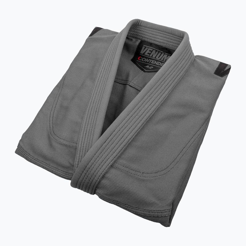 GI per Brazilian jiu-jitsu Venum Contender Evo BJJ scuro/grigio 4