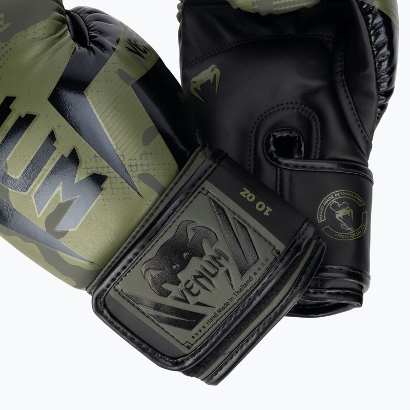 Guantoni da boxe Venum Elite kaki mimetici 4