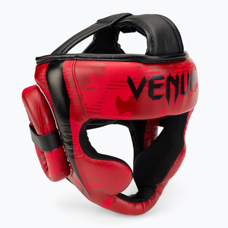 Casco da boxe Venum Elite red camo