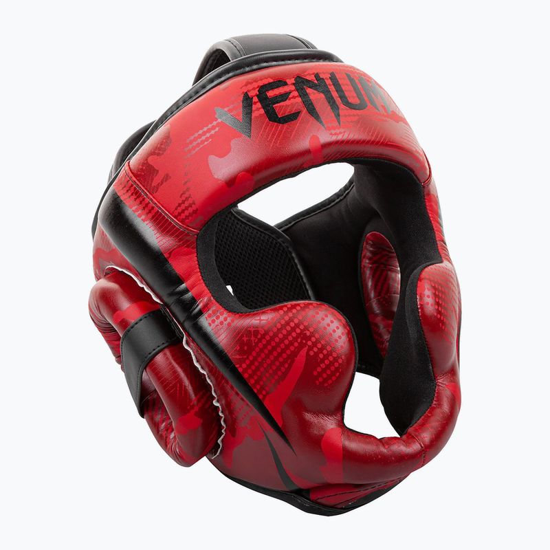 Casco da boxe Venum Elite red camo 5