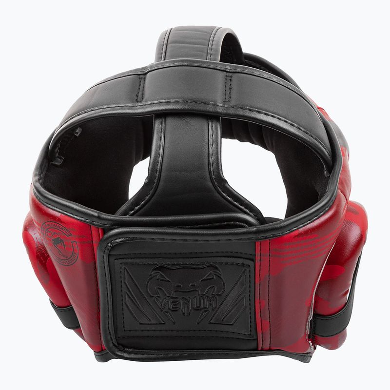 Casco da boxe Venum Elite red camo 7