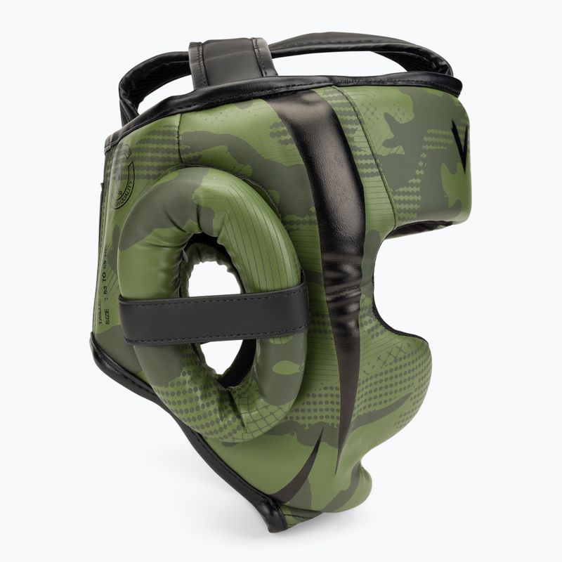 Casco da boxe Venum Elite khaki camo 2