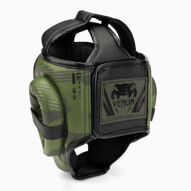Casco da boxe Venum Elite khaki camo 3