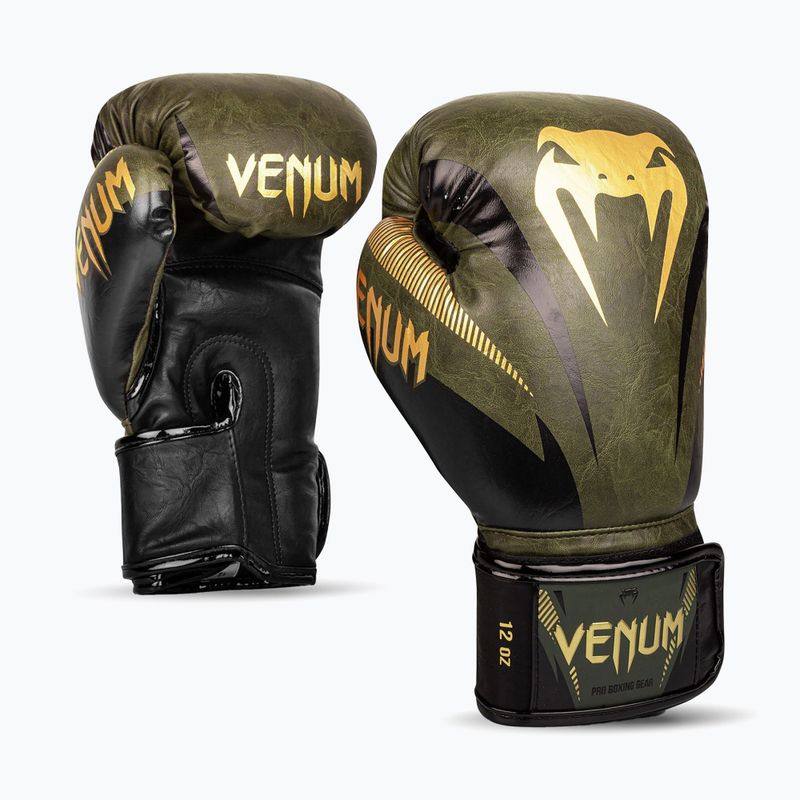 Guanti da boxe Venum Impact verde 03284-230 9