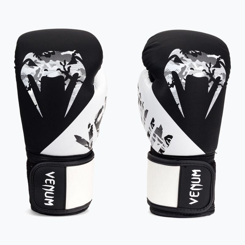 Guantoni da boxe Venum Legacy bianchi e neri VENUM-04173-108