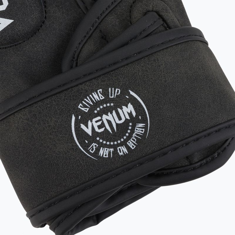 Venum GLDTR 4.0 guanti da grappling da uomo bianchi e neri VENUM-04166 6