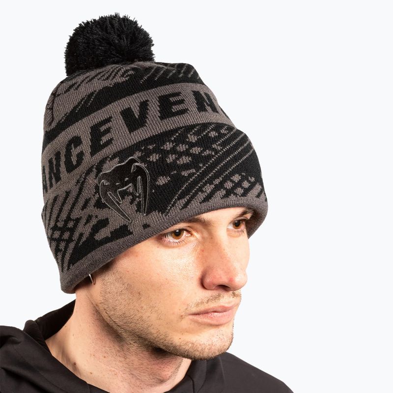 Berretto invernale Venum Performance Beanie grigio/nero 6