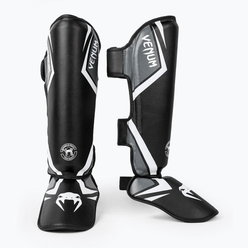 Protezioni per tibia Venum Contender 2.0 nero/grigio/bianco