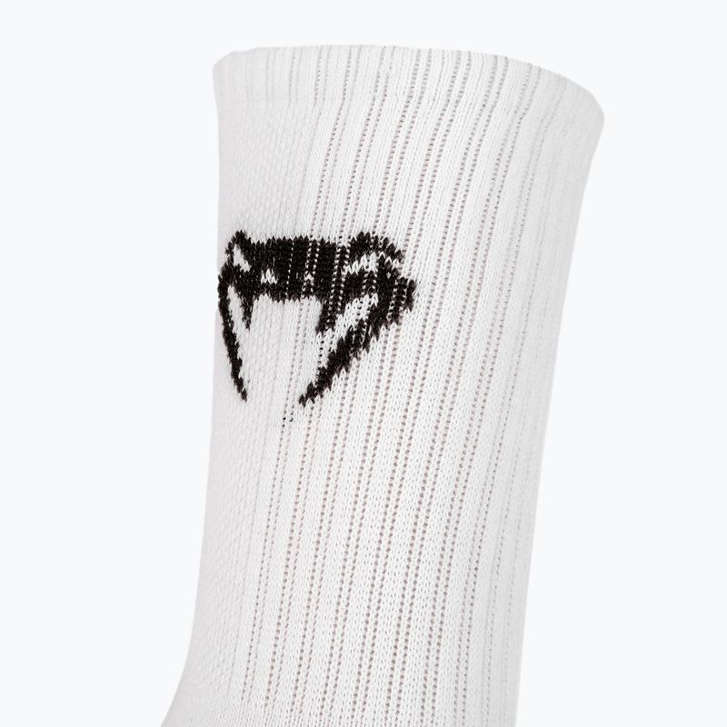 Calze Venum Classic da uomo 3 paia bianco/nero 4