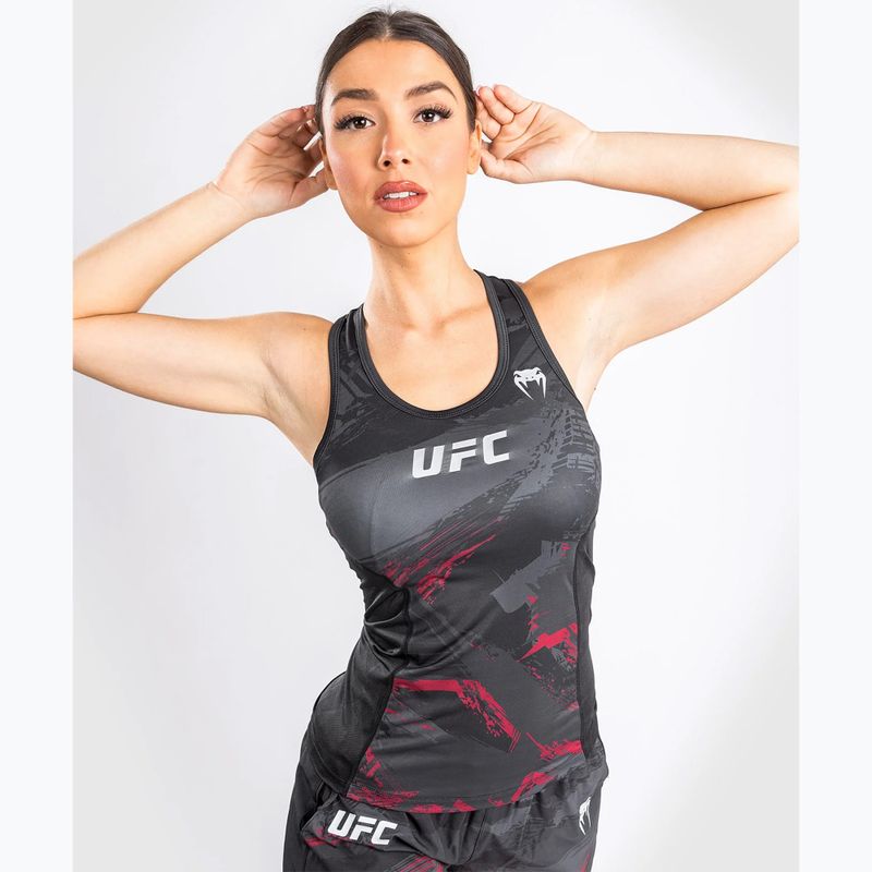 Venum UFC Authentic Fight Week 2.0 Performance nero/rosso a maniche lunghe da donna 3