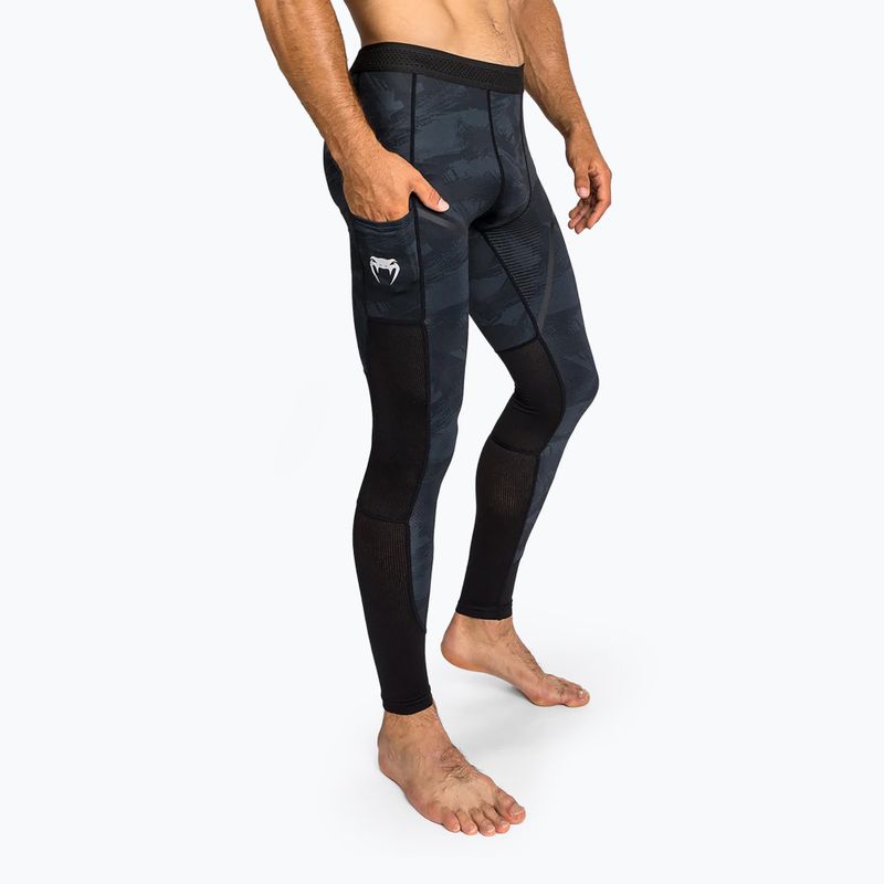 Leggings da allenamento Venum Electron 3.0 Spat nero da uomo 2