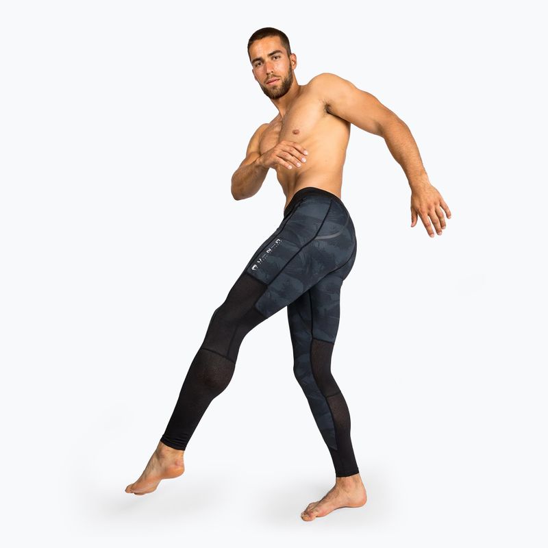 Leggings da allenamento Venum Electron 3.0 Spat nero da uomo 8