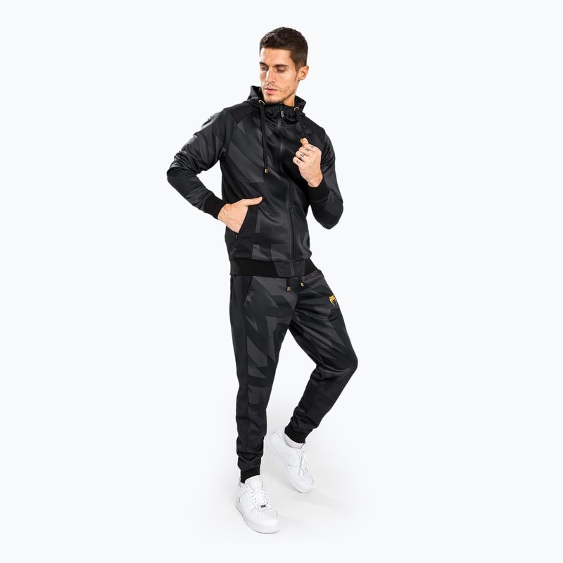 Felpa Venum Razor da uomo con cappuccio nero/oro 2