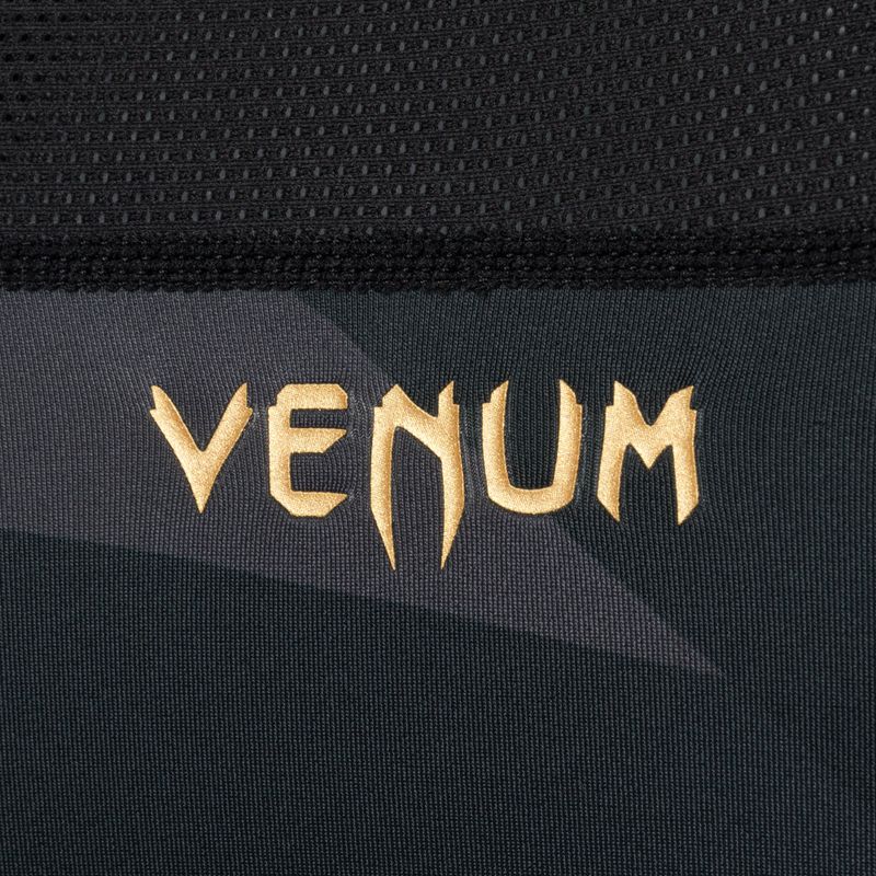 Venum Razor Rashguard da uomo a maniche lunghe nero/oro 10