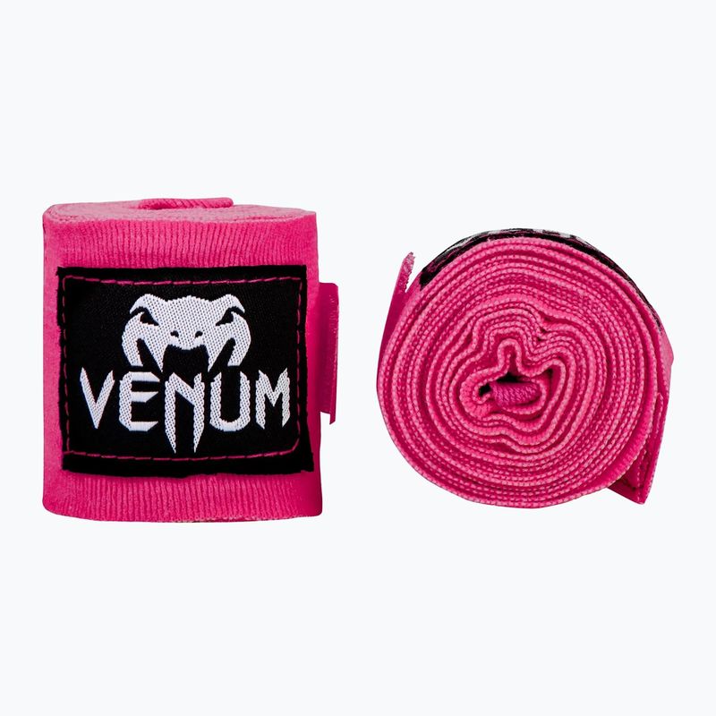 Venum Kontact bende da boxe rosa neon