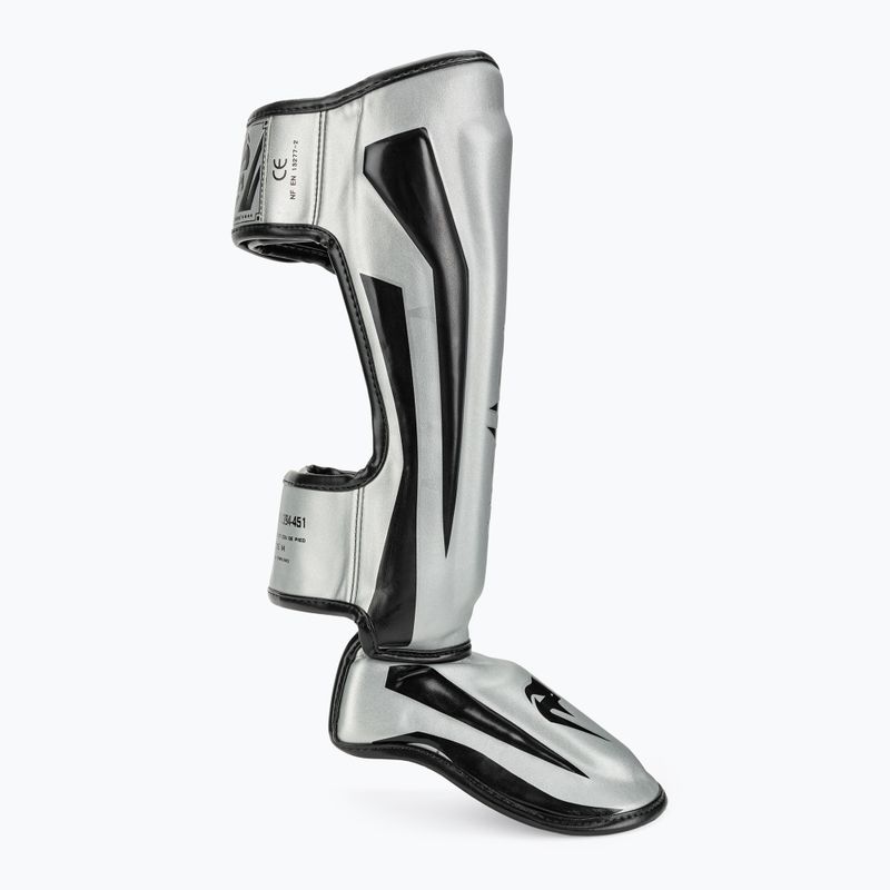 Protezioni per tibia Venum Elite Standup nero/argento 2