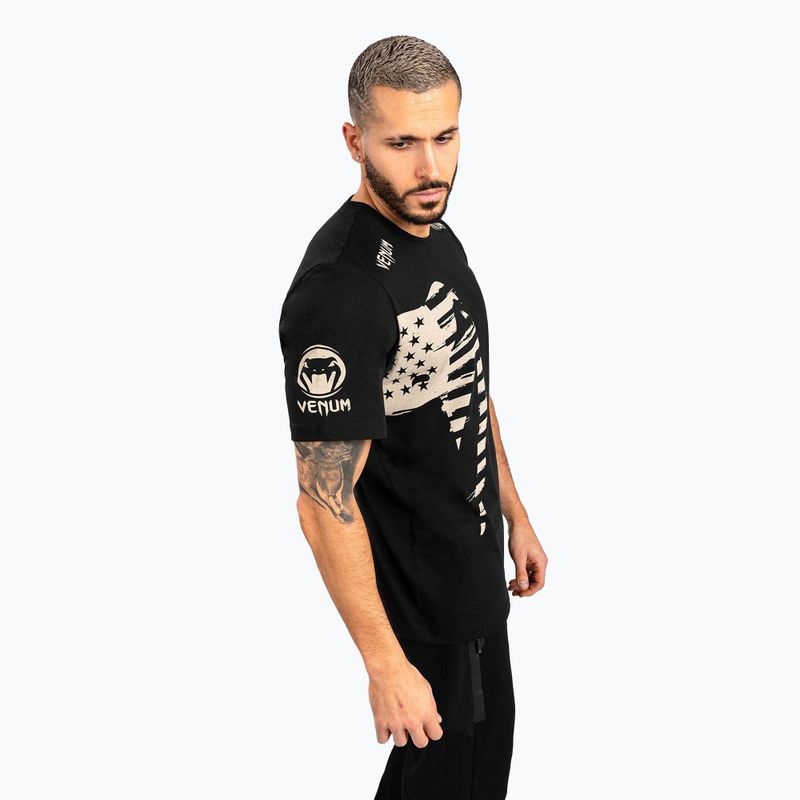 Maglietta Venum Giant USA nera da uomo 4