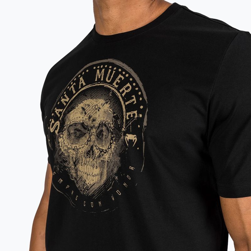 Maglietta Venum Santa Muerte Dark Side da uomo nero/marrone 8