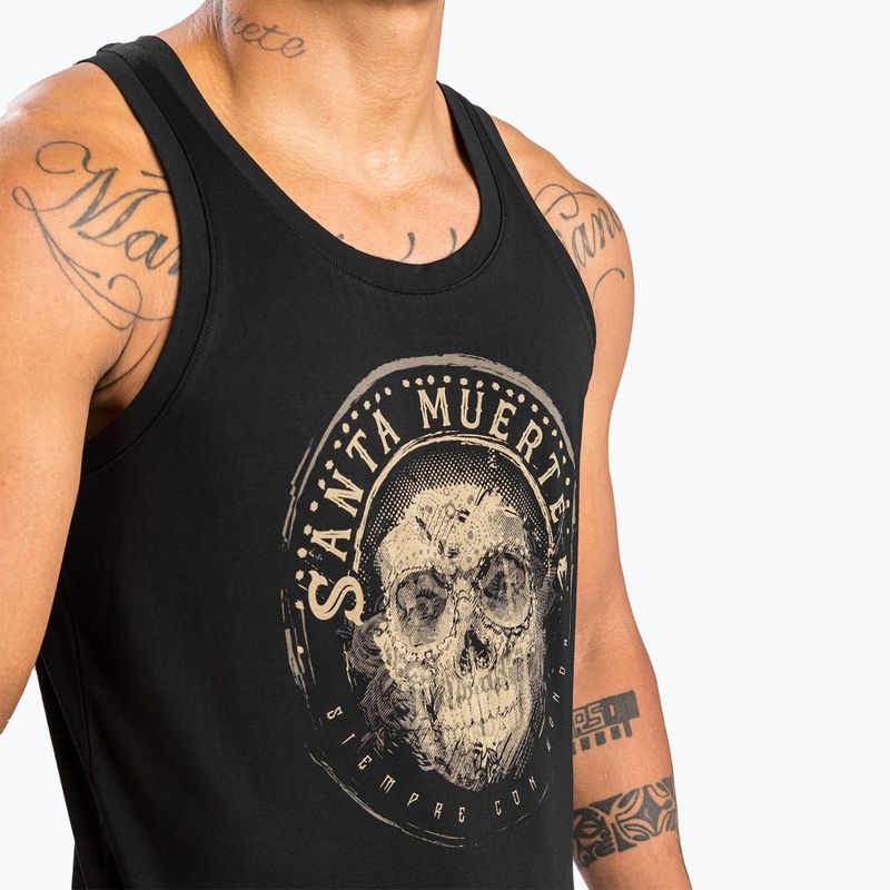 Canotta Venum Santa Muerte Dark Side nero/marrone da uomo 6