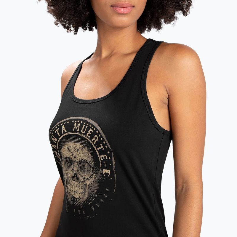 Canotta Venum da donna Santa Muerte Dark Side nero/marrone 5