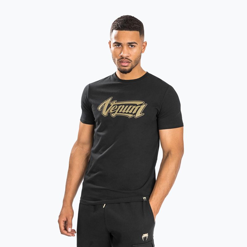 T-shirt Venum Absolute 2.0 Adjusted Fit nero/oro da uomo