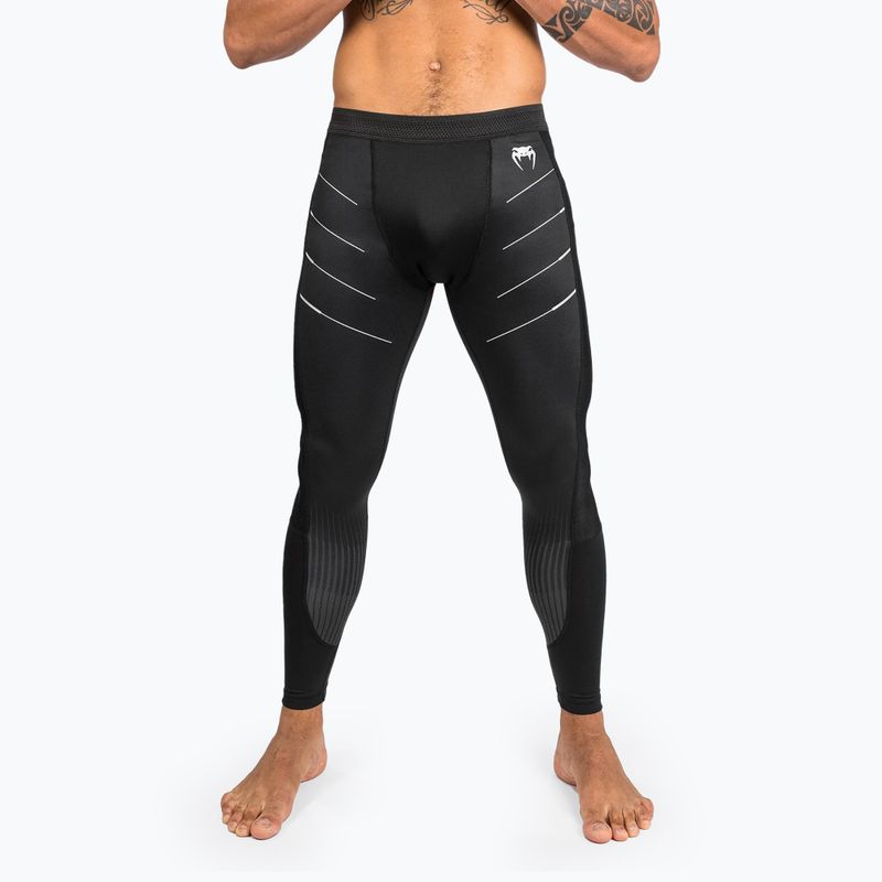 Leggings da uomo Venum Biomecha Ghette nero/grigio