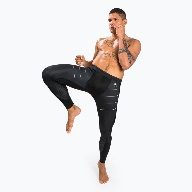 Leggings da uomo Venum Biomecha Ghette nero/grigio 2