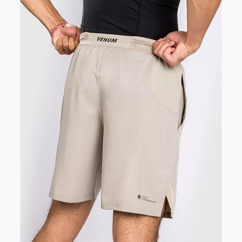 Pantaloncini Venum G-Fit Air Dry Tech da uomo, sabbia 5