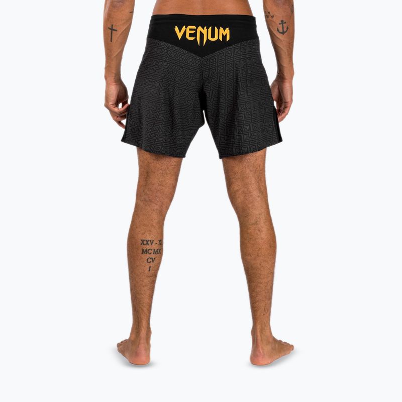 Pantaloncini da allenamento Venum X Ares 2.0 da uomo nero/oro 3