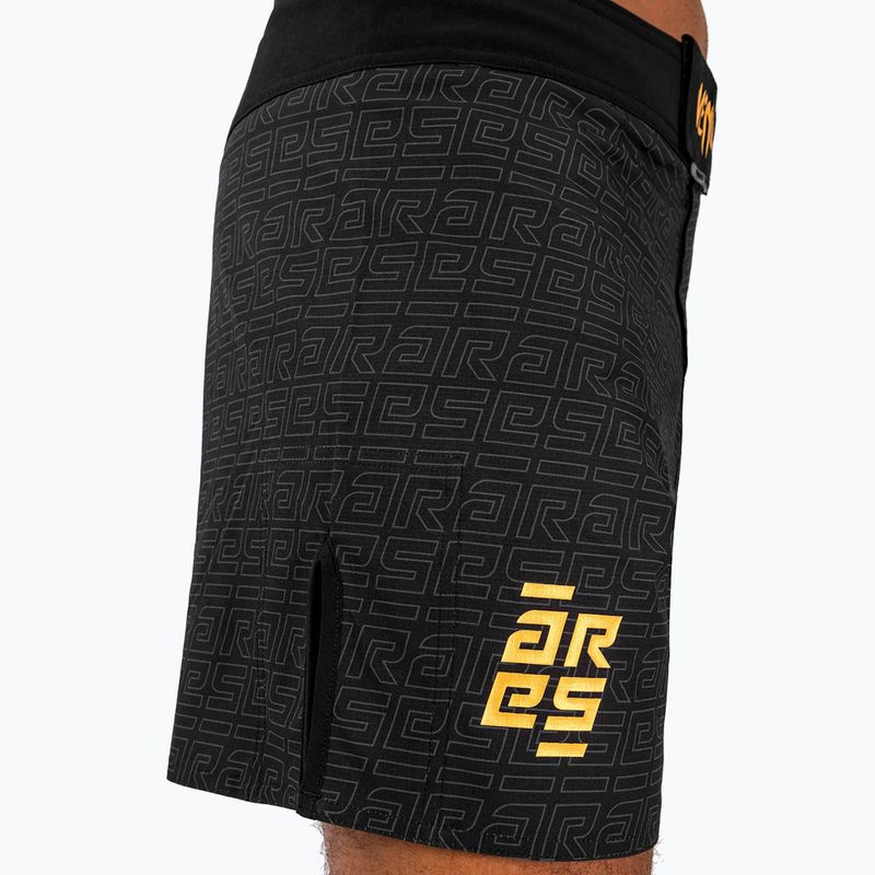 Pantaloncini da allenamento Venum X Ares 2.0 da uomo nero/oro 8
