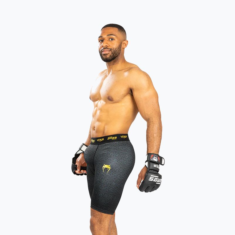 Pantaloncini da allenamento Venum X Ares 2.0 Vale Tudo da uomo nero/oro 4