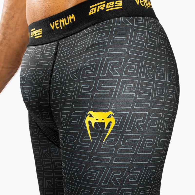 Pantaloncini da allenamento Venum X Ares 2.0 Vale Tudo da uomo nero/oro 7