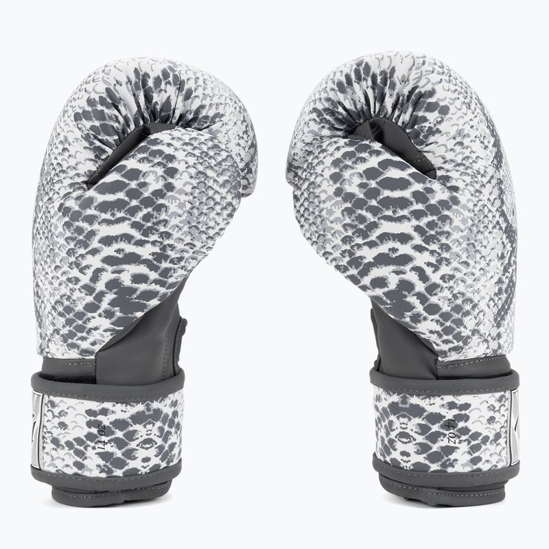 Guantoni da boxe Venum Snake bianchi da donna 3