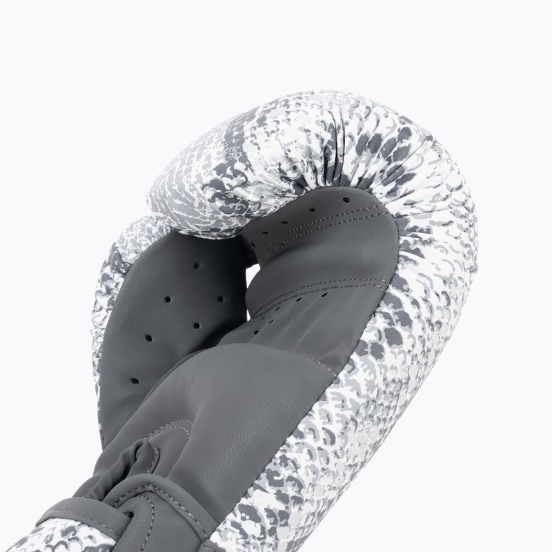 Guantoni da boxe Venum Snake bianchi da donna 4