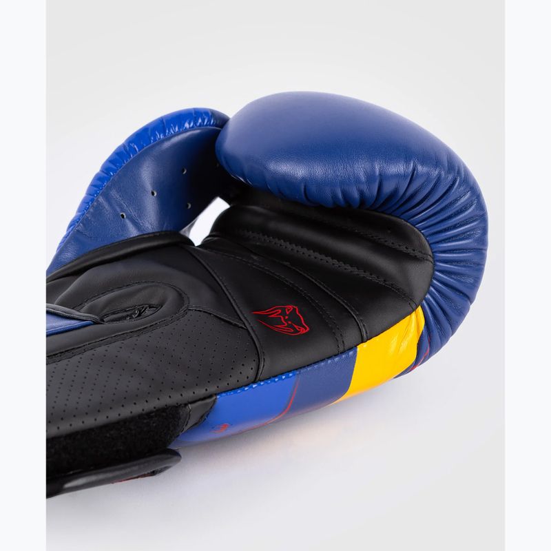 Guantoni da boxe Venum Elite Evo blu/giallo da uomo 5