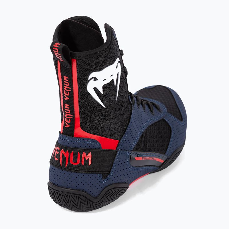 Stivali da boxe Venum Elite navy/nero 16