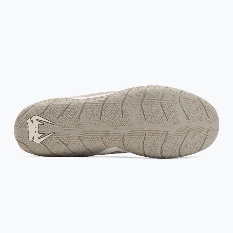 Stivali da boxe Venum Elite Wrestling beige/sabbia 4