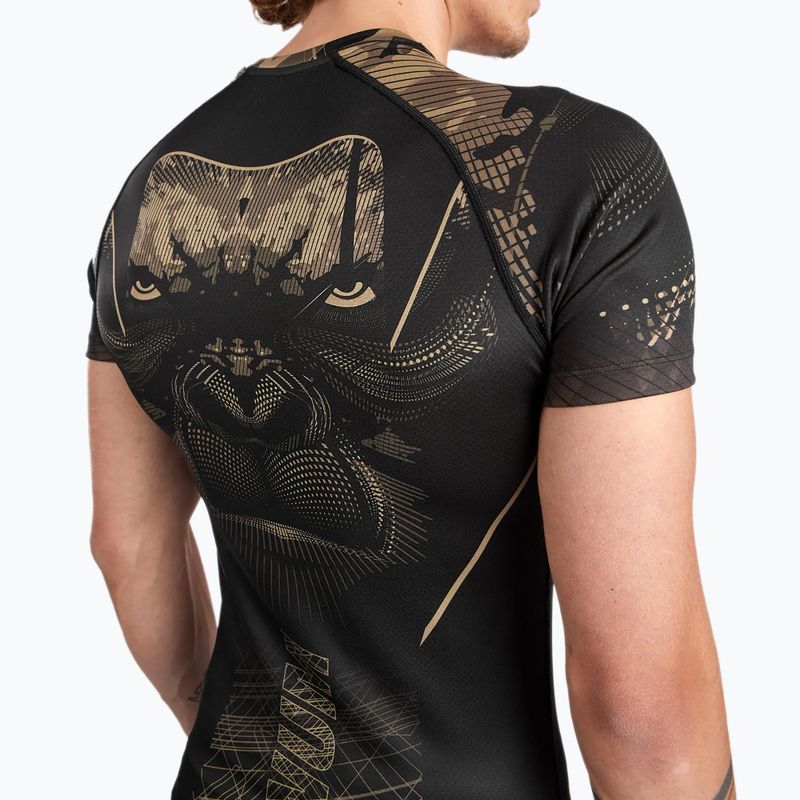 Venum Gorilla Jungle Rashguard da uomo nero/sabbia 6