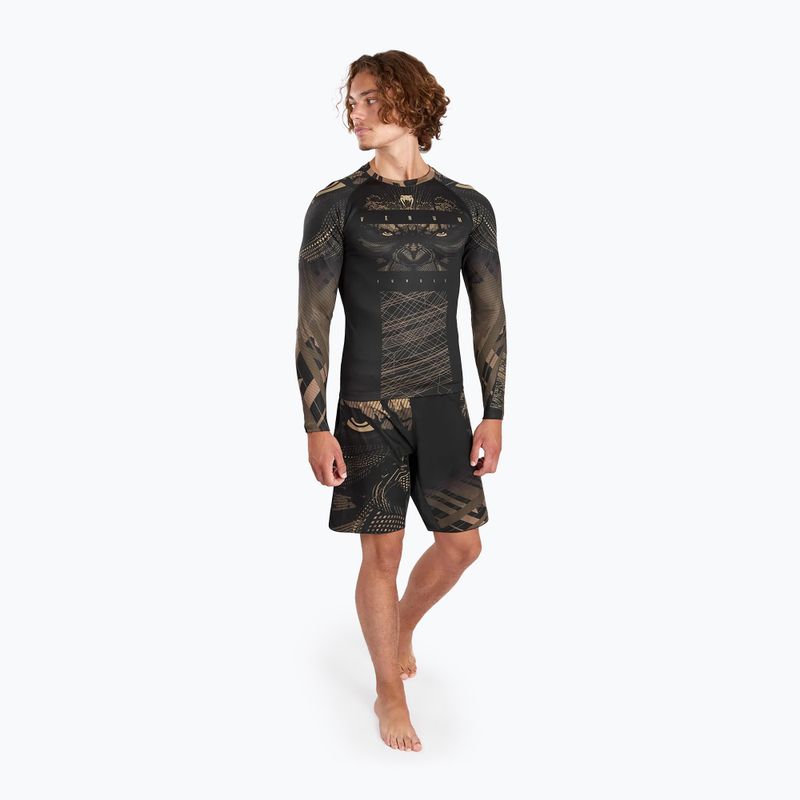 Venum Gorilla Jungle Rashguard da uomo sabbia/nero 2