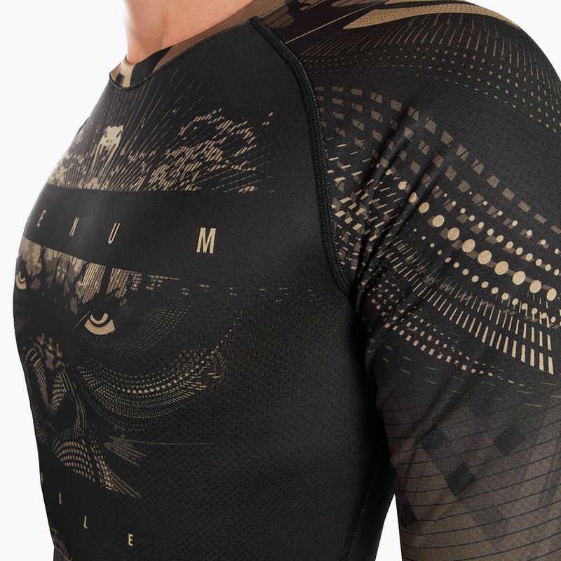 Venum Gorilla Jungle Rashguard da uomo sabbia/nero 7