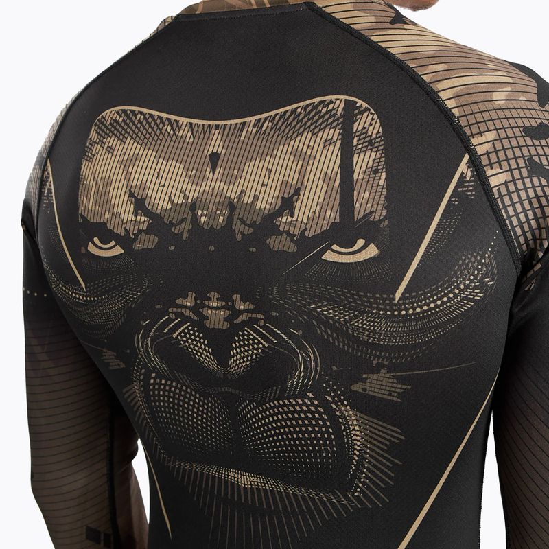 Venum Gorilla Jungle Rashguard da uomo sabbia/nero 8