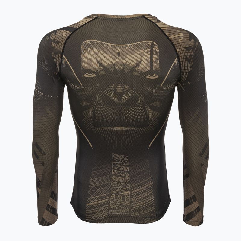 Venum Gorilla Jungle Rashguard da uomo sabbia/nero 10