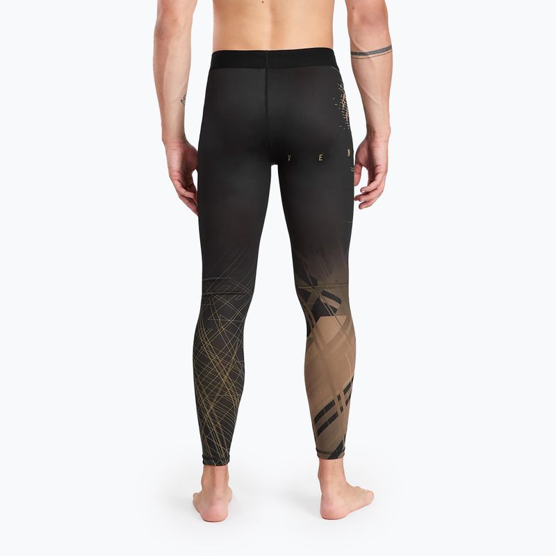 Venum Gorilla Jungle Spats sabbia/nero, leggings da allenamento per uomo 3